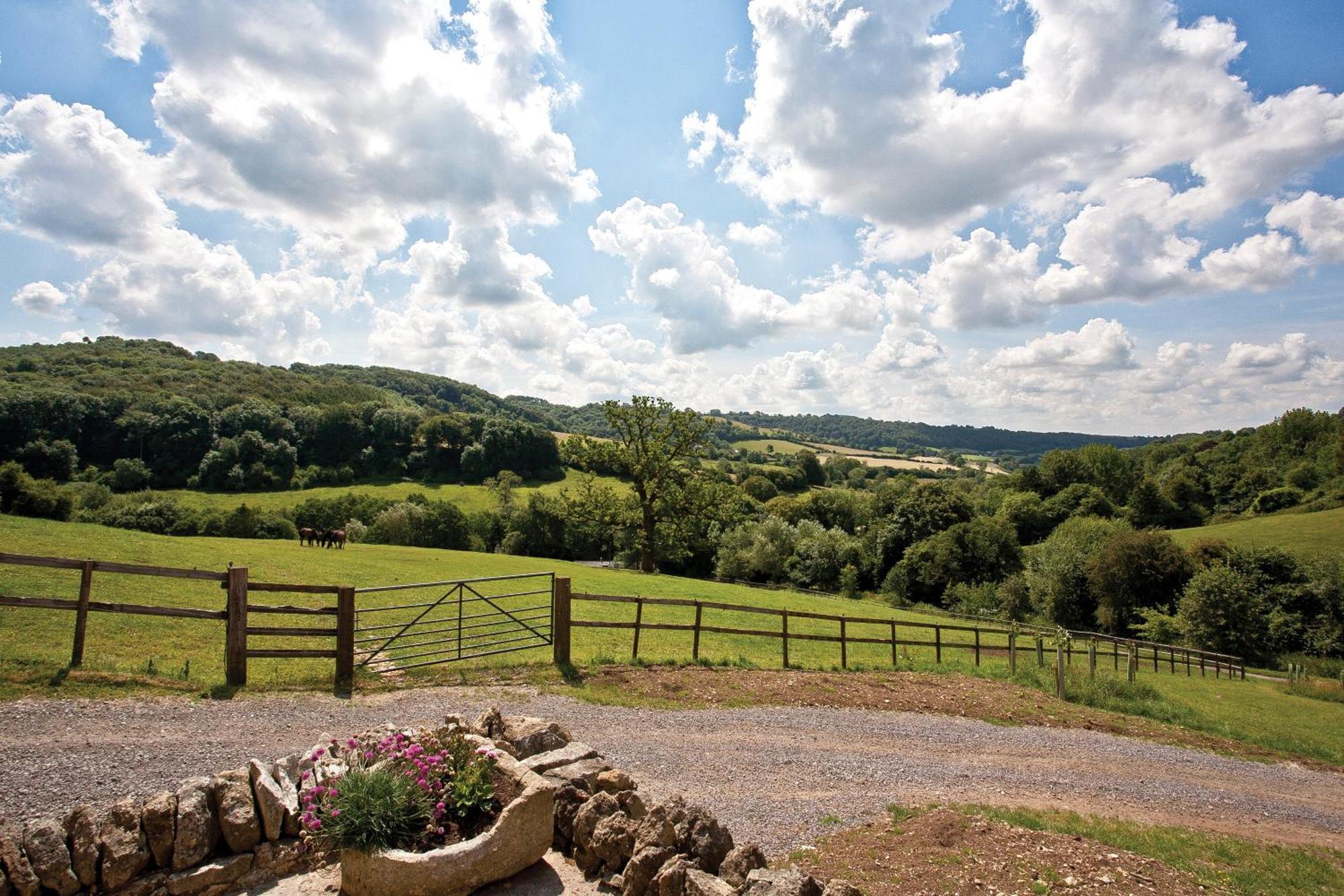 Villa Valley Barn Slad Valley Cotswolds Painswick Exterior foto